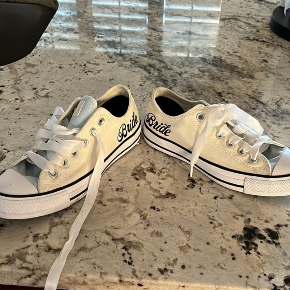 BRIDE Converse Shoes 💍